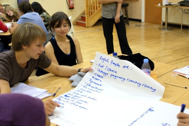 Students at 2010 Multinational Youth Exchange